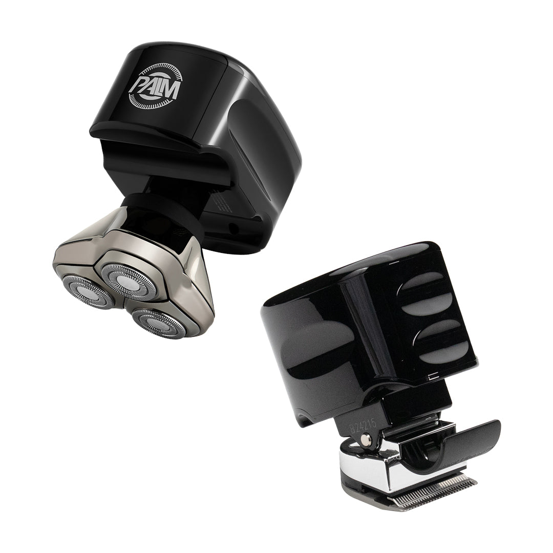 get wet or dry shave even in shower with Pitbull Silver PRO Head and Face Shaver